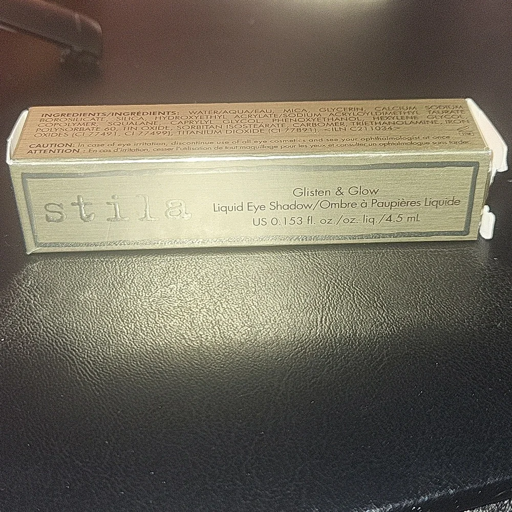 Stila Shimmer Liquid Eyeshadow — Iridescent Teal-Blue